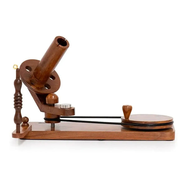 Ovilladora madera de palisandro con base - Scheepjes 23393-3