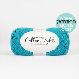 Drops Cotton Light Uni Colour (14) Turquesa Oscuro
