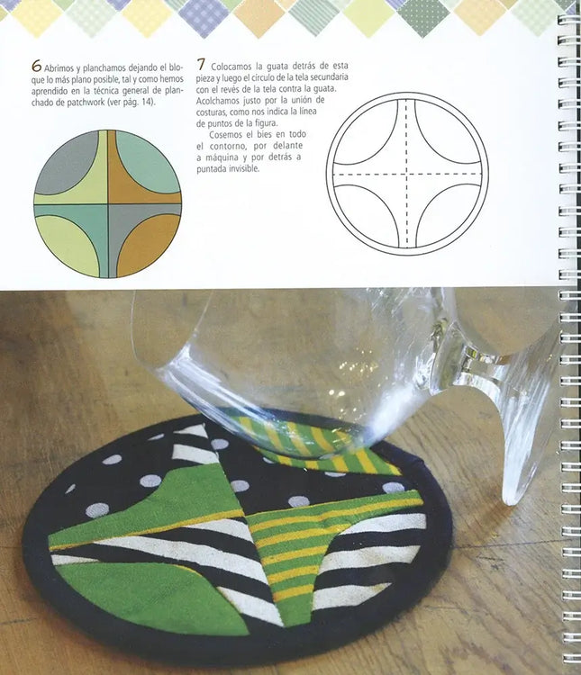 Patchwork. Técnicas y proyectos - Posavasos