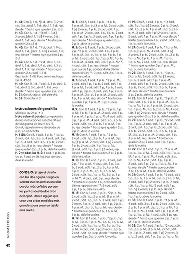 Libro: Patrones en mosaico de punto y ganchillo - Interior 1