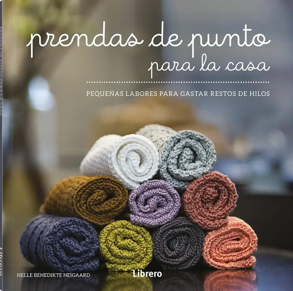 Libro: Prendas de punto para la casa - portada