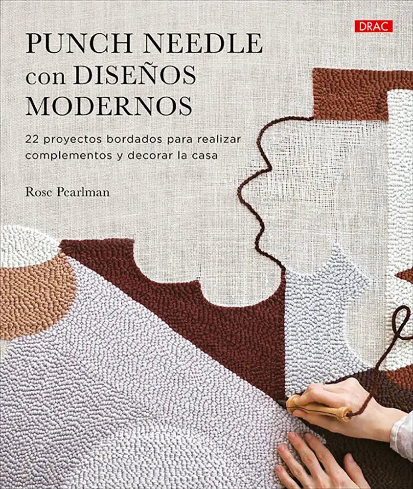Libro: Punch needle con diseños modernos - Portada