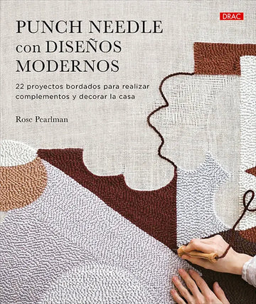 Libro: Punch needle con diseños modernos - Portada