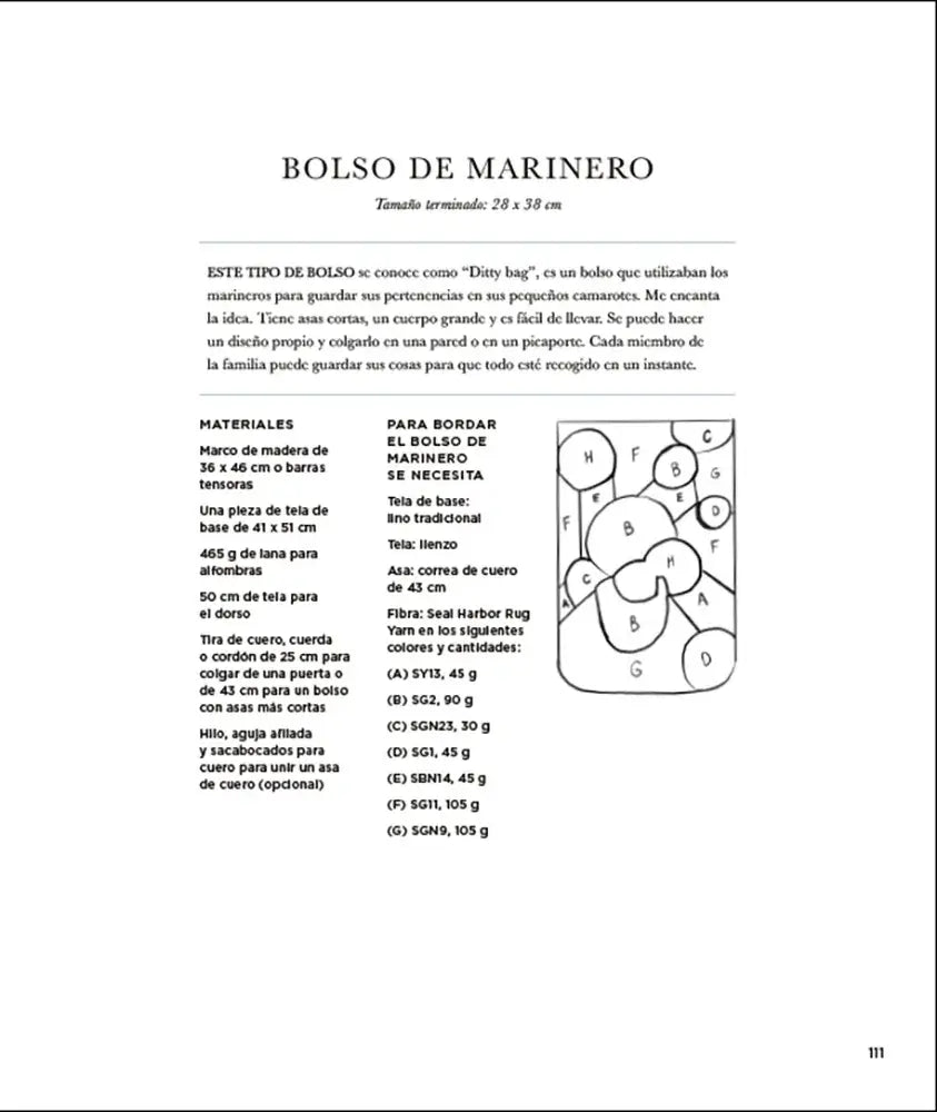 Libro: Punch needle con diseños modernos - Interior 4