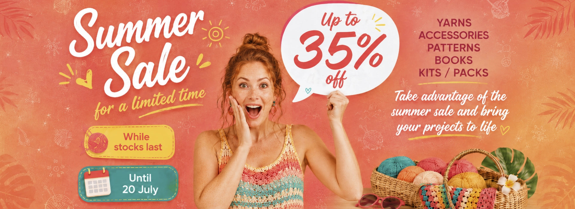 Limited-time summer sale: make the most of the summer sale and breathe new life into your projects.