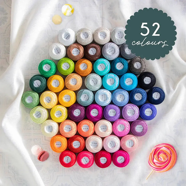 Candy Floss -  Imagen de composición de los 52 colores de Candy Floss