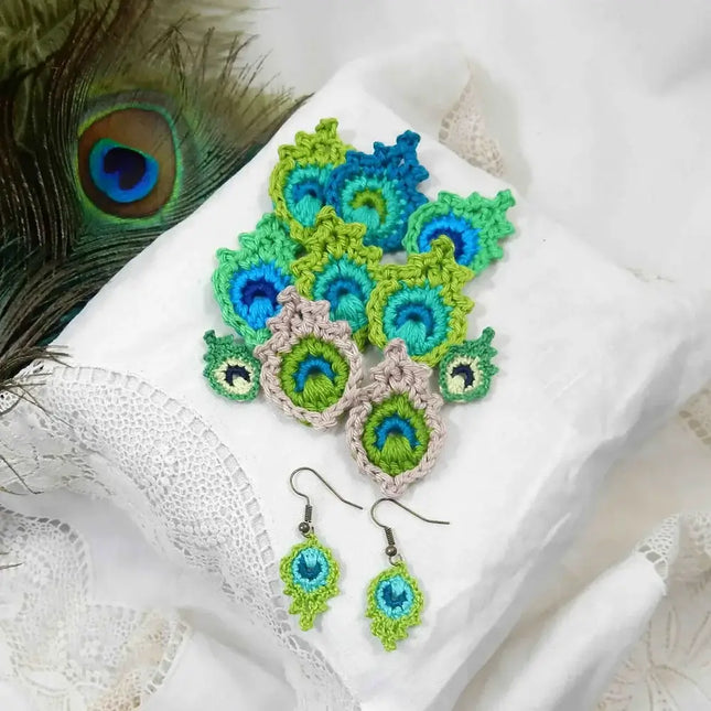 Candy Floss -  Imagen de detalle de accesorios y bisutería tejidos con hilo Candy Floss