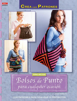 Libro: Serie bolsos nº 9. Bolsos de punto para cualquier ocasión - Portada