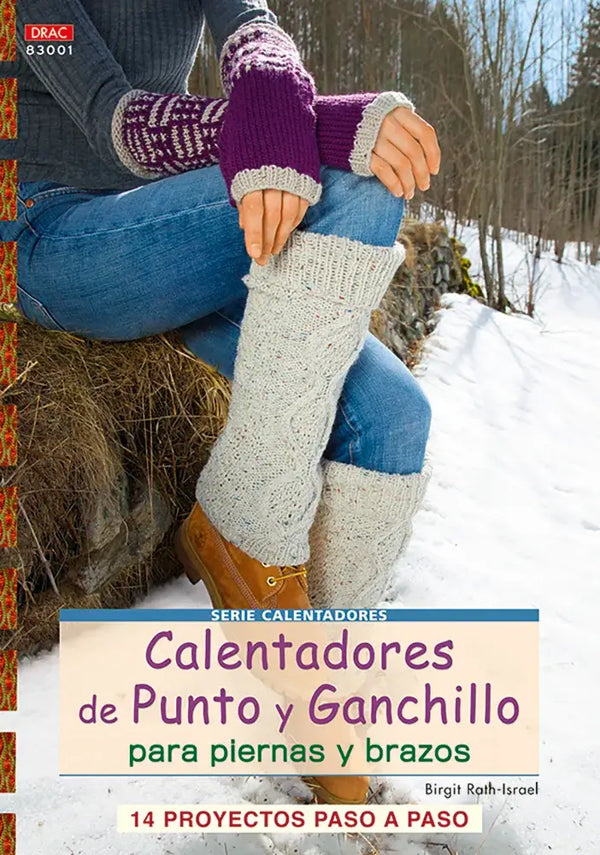 Libro: Serie calentadores nº 1. Calentadores de punto y de ganchillo - Portada