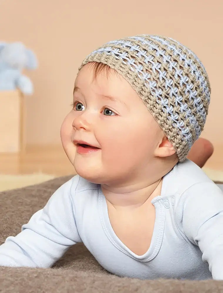 Libro: Serie ganchillo nº 11. Gorros y patucos para bebés tejidos a ganchillo -  Interior 2