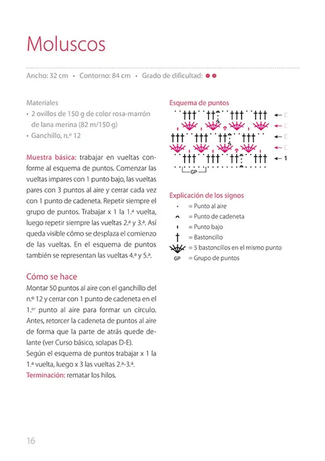 Libro: Serie ganchillo nº 8. Cuellos moebius de ganchillo - Interior 2