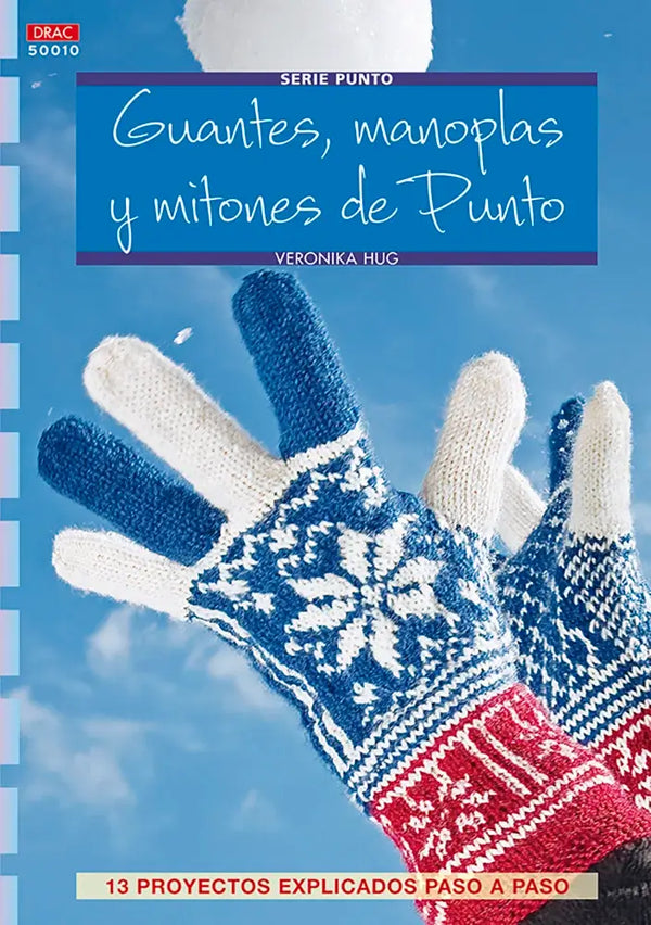 Libro: Serie punto nº 10. Guantes, manoplas y mitones de punto - Portada