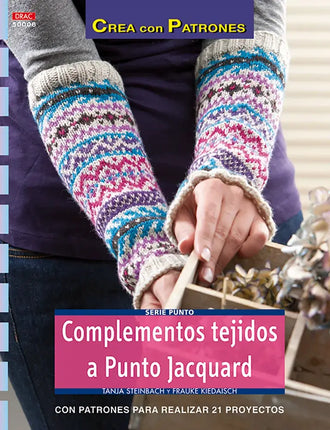 Libro: Serie punto nº 8. Complementos tejidos a punto jacquard - Portada