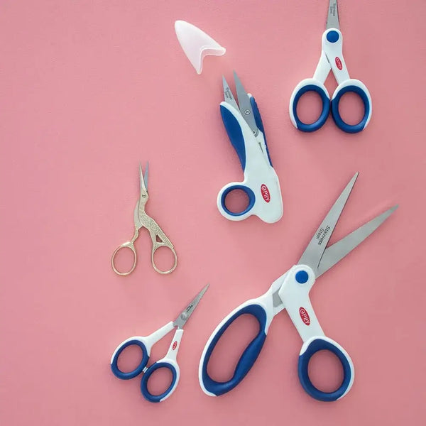 Set de 5 tijeras de acero inoxidable - Opry - Detalle 3