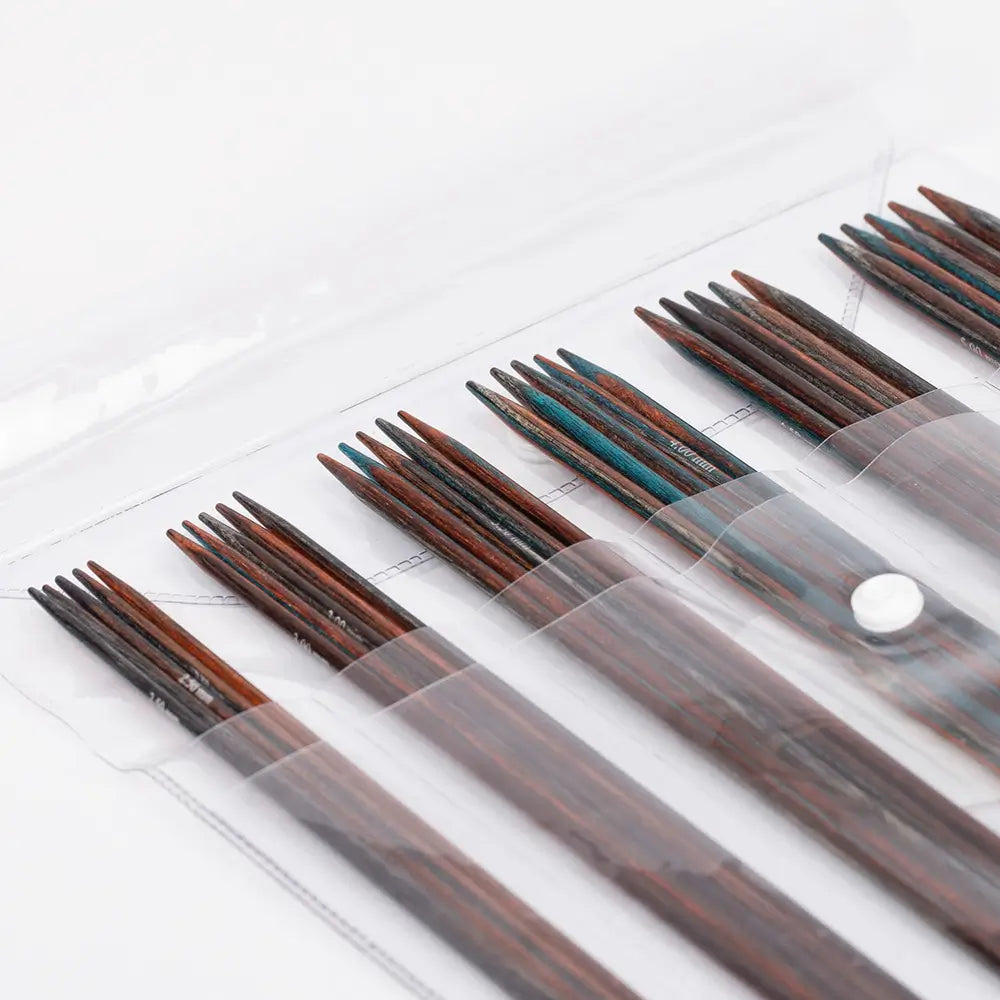 Set de Agujas de Doble Punta DROPS Pro Romance - Detalle del paquete