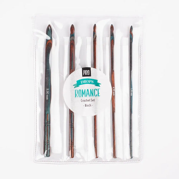 Set de Ganchillos DROPS Pro Romance