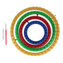 Set de 4 Telares Circulares para Tejer  - 14 cm - 19 cm - 24 cm - 29 cm - BV (99519)
