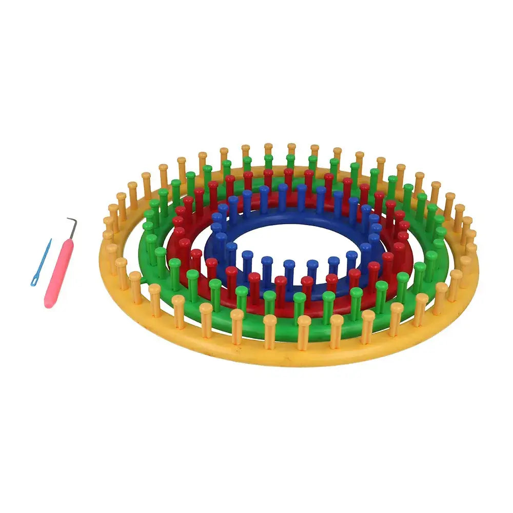 Set de 4 Telares Circulares para Tejer  - 14 cm - 19 cm - 24 cm - 29 cm - BV (99519) - Detalle 2