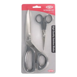 Set de Tijeras acero inoxidable 20,5 + 12,5cm - Opry