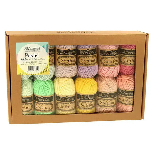 Scheepjes Softfun Minis Colour Pack - Pastel