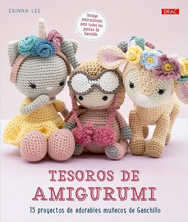 Libro: Tesoros de Amigurumi. 15 proyectos de adorables muñecos de ganchillo - Portada