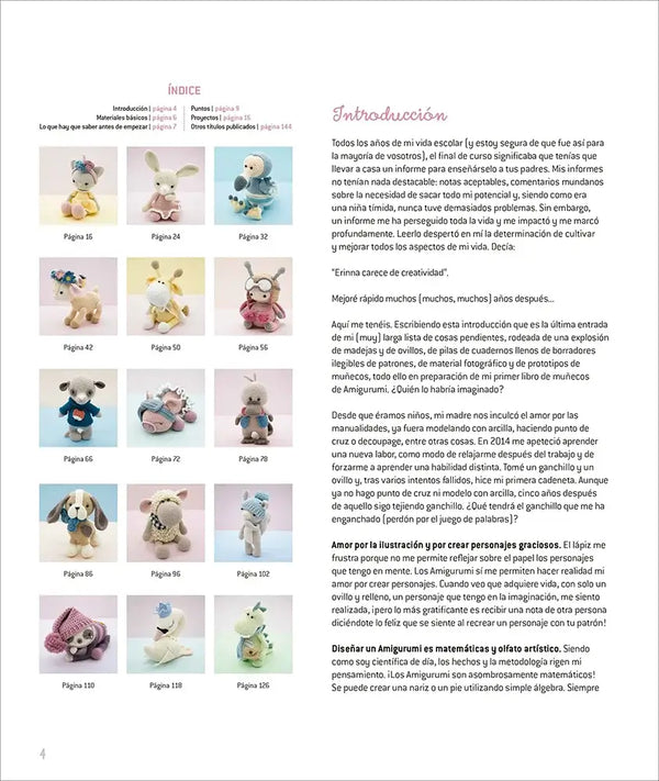 Libro: Tesoros de Amigurumi. 15 proyectos de adorables muñecos de ganchillo - Interior 1
