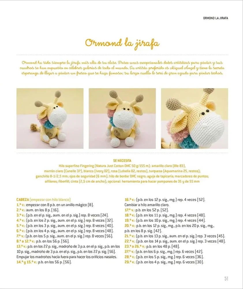 Libro: Tesoros de Amigurumi. 15 proyectos de adorables muñecos de ganchillo - Interior 5
