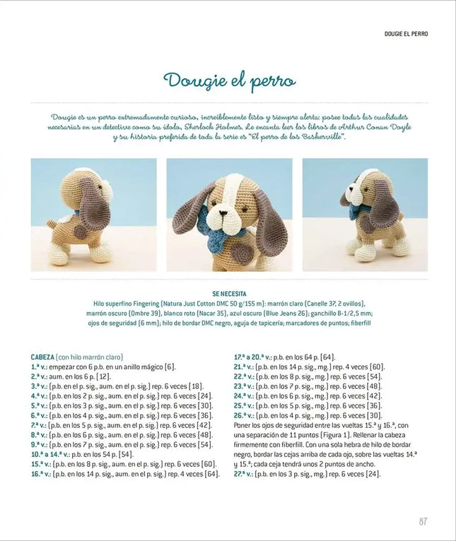 Libro: Tesoros de Amigurumi. 15 proyectos de adorables muñecos de ganchillo - Interior 7
