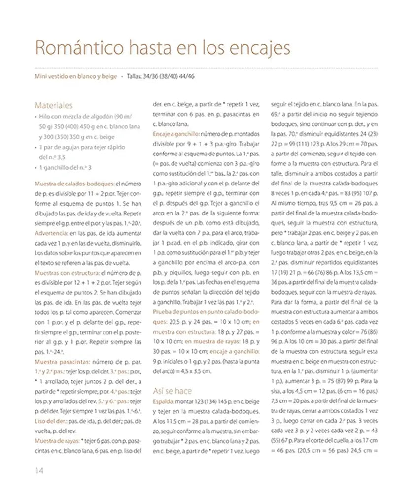 Libro: Vestidos de punto. 22 proyectos con diseños de última moda - Interior 2
