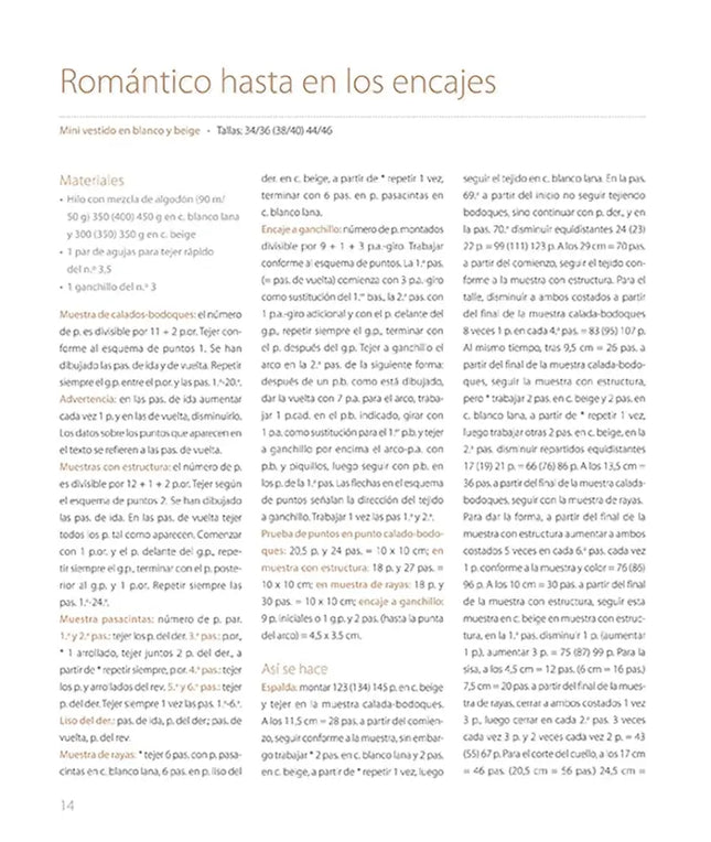 Libro: Vestidos de punto. 22 proyectos con diseños de última moda - Interior 2