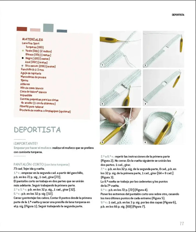 Libro: Vestir Amigurumi  de Madelenón - Interior 12