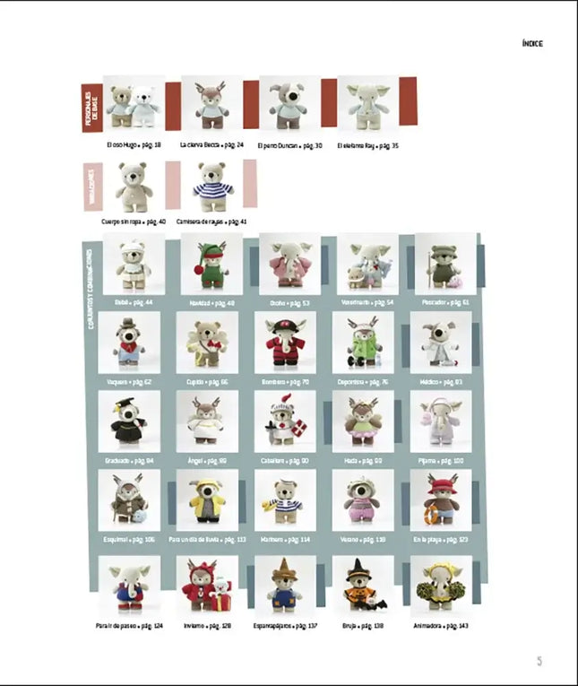 Libro: Vestir Amigurumi  de Madelenón - Interior 2