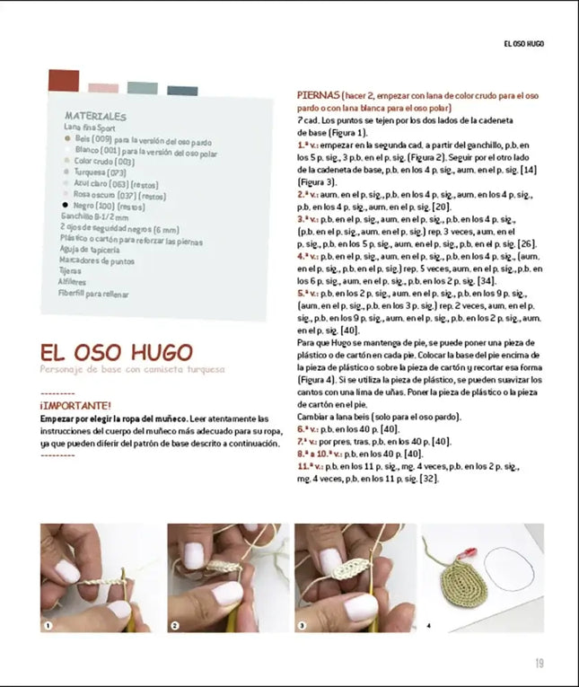 Libro: Vestir Amigurumi  de Madelenón - Interior 5