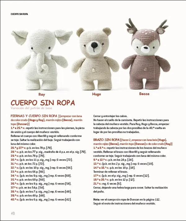 Libro: Vestir Amigurumi  de Madelenón - Interior 7