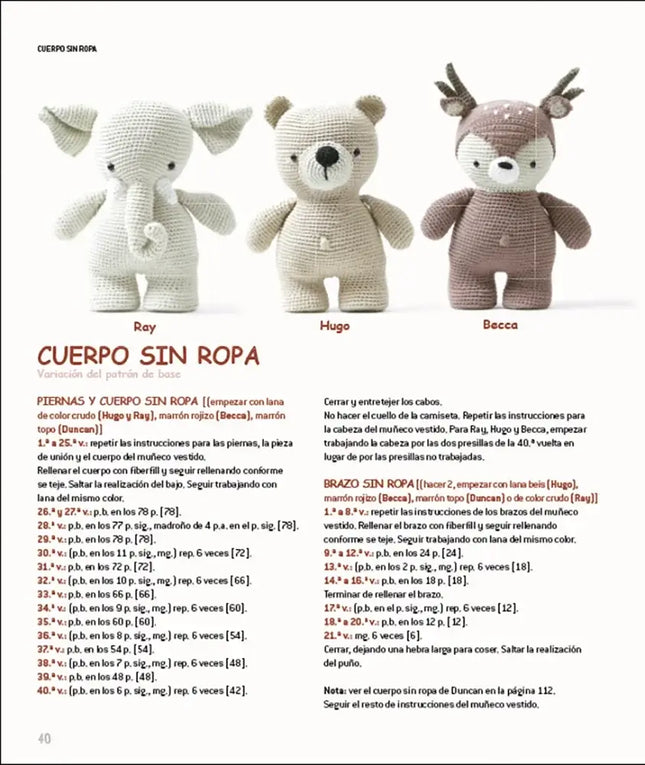 Libro: Vestir Amigurumi  de Madelenón - Interior 7