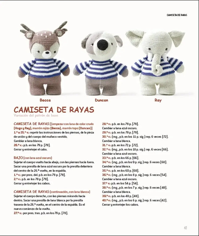 Libro: Vestir Amigurumi  de Madelenón - Interior 8